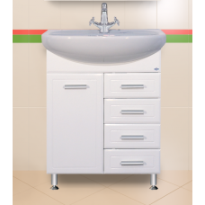 Стелла - 65 Тумба с  4 ящ.  Б/К вертик.