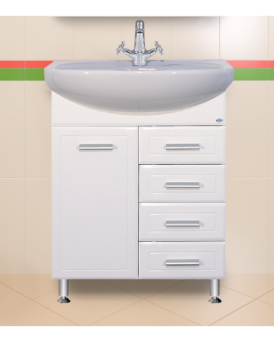 Стелла - 65 Тумба с  4-мя ящ.