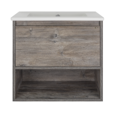 Темза - 60 Тумба подвесная с 1 ящиком и нишей (цвет Сосна Пасадена)