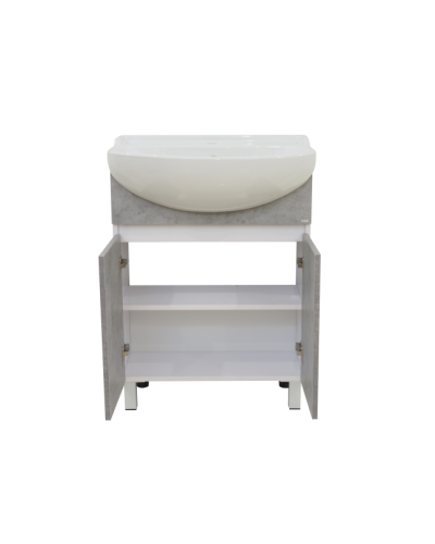 Ультра - 70 тумба напольная прямая бетон