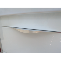 Фест - 60 Тумба 2 ящ. Белая эмаль Стекло