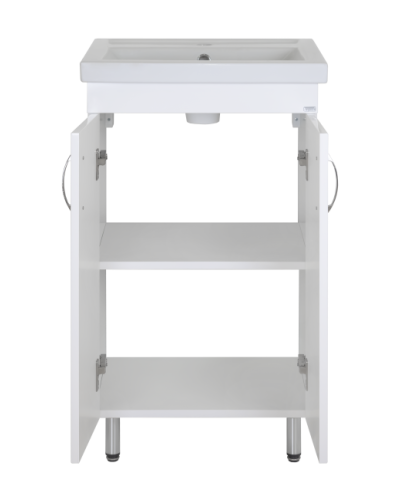 Фостер - 50 Тумба напольная прямая белая