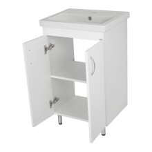 Фостер - 50 Тумба напольная прямая белая