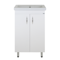 Фостер - 50 Тумба напольная прямая белая