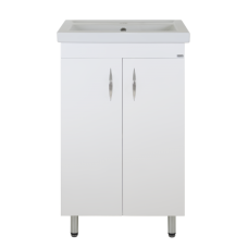 Фостер - 50 Тумба напольная прямая белая