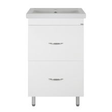 Фостер - 50 Тумба напольная с 2 ящ. белая