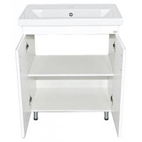 Фостер - 60 Тумба напольная прямая белая