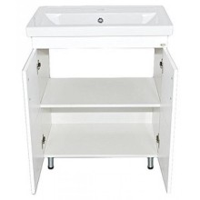 Фостер - 60 Тумба напольная прямая белая