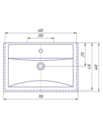 Фостер - 60 Тумба напольная прямая белая