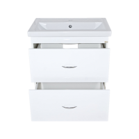 Фостер - 60 Тумба напольная с 2 ящ. Белая