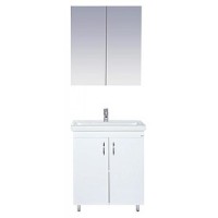 Фостер - 70 Тумба напольная прямая белая