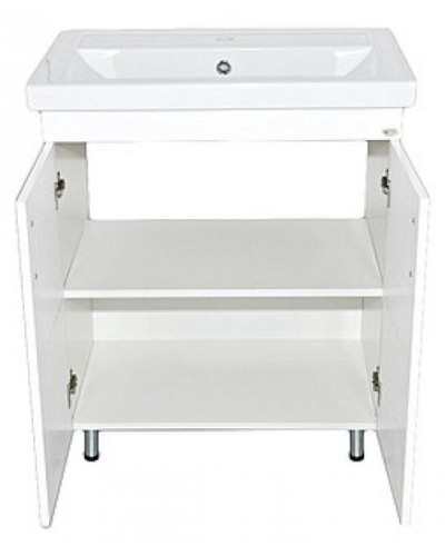 Фостер - 70 Тумба напольная прямая белая