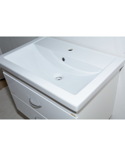 Фостер - 70 Тумба напольная прямая белая