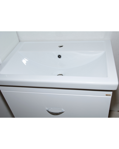 Фостер - 70 Тумба напольная прямая белая