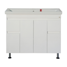 Фостер -100 Тумба напольная с 2 ящ. белая