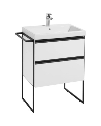 Тумба белый глянец 58,5 см Roca Domi 857532806