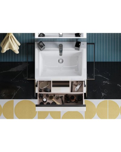 Тумба белый глянец 58,5 см Roca Domi 857532806