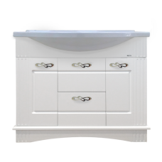 Эльбрус -100 Тумба белая эмаль