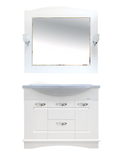 Эльбрус -100 Тумба белая эмаль