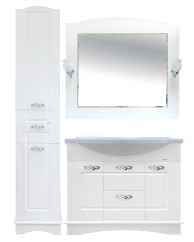 Эльбрус -100 Тумба белая эмаль