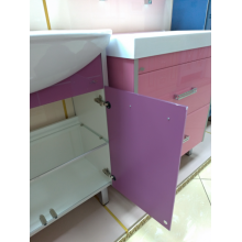 Эмма - 85 Тумба прямая сиреневая