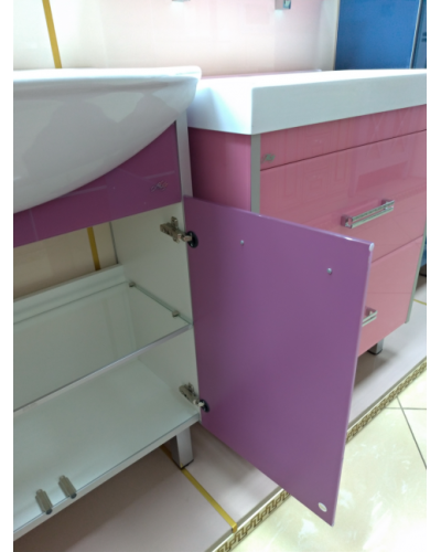 Эмма - 85 Тумба прямая сиреневая