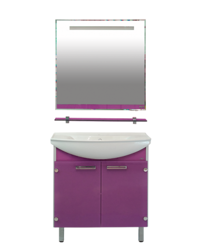 Эмма - 85 Тумба прямая сиреневая