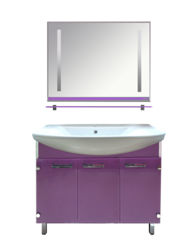 Эмма -105 Тумба прямая сиреневая