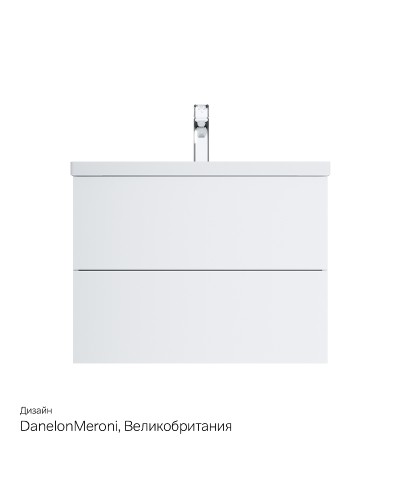 Тумба под раковину AM.PM Gem 75 2 M90FHX07522WG подвесная Белая