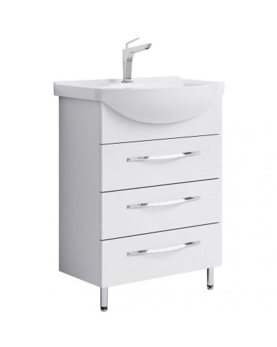 Тумба под раковину Aqwella Аллегро 65 Agr.01.06/3 Белая