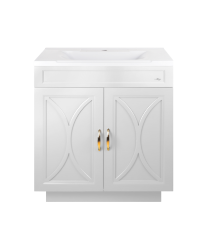 Амбра - 65 тумба прямая белая