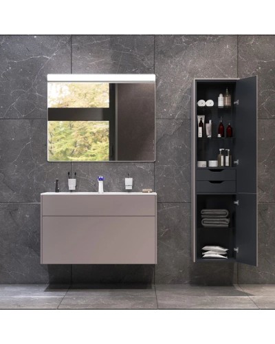 Тумба под раковину серый матовый 100,8 см Am.Pm Inspire 2.0 M50AFHX1003EGM