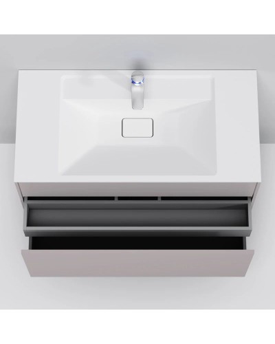 Тумба под раковину серый матовый 100,8 см Am.Pm Inspire 2.0 M50AFHX1003EGM