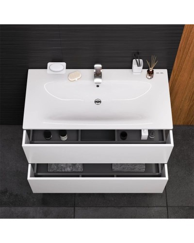 Тумба белый глянец 100 см Am.Pm Spirit V2.0 M70AFHX1002WG