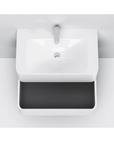 Тумба белый глянец 80 см Am.Pm Sensation M30FHX0802WG