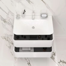 Тумба белый глянец 80 см Am.Pm Sensation M30FHX0802WG