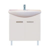 Джулия - 85 Тумба прямая белая White О