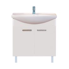 Джулия - 85 Тумба прямая белая White О