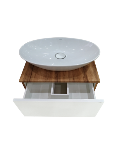 Ива - 60 Тумба подвесная комбинированная 1 ящ. О