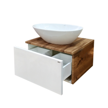 Ива - 60 Тумба подвесная комбинированная 1 ящ. О