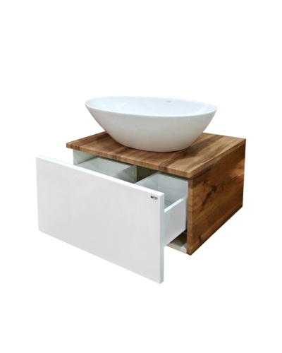 Ива - 60 Тумба подвесная комбинированная 1 ящ. О