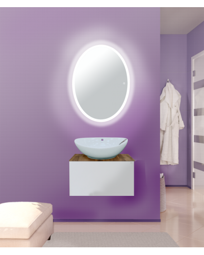 Ива - 60 Тумба подвесная комбинированная 1 ящ. О