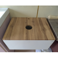 Ива - 80 Тумба подвесная комбинированная 1 ящ. О