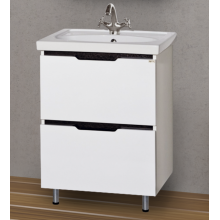 Лайм - 60 Тумба напольная  с 2 ящ. комбинированная О