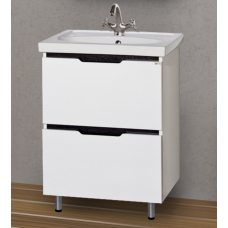 Лайм - 60 Тумба напольная  с 2 ящ. комбинированная О