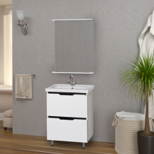 Лайм - 60 Тумба напольная  с 2 ящ. комбинированная О