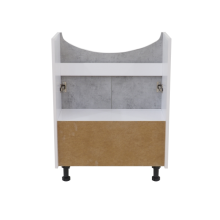 Ультра - 60 тумба напольная прямая бетон О