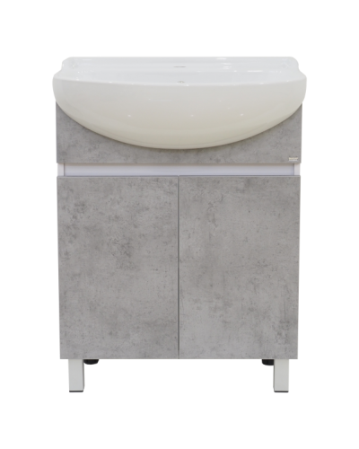 Ультра - 60 тумба напольная прямая бетон О