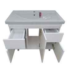 Фостер - 80 Тумба напольная с 2 ящ. белая О