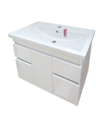 Фостер - 80 Тумба напольная с 2 ящ. белая О